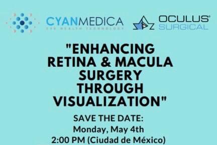 Seminario web “Enhancing retina & macula surgery trhough visualization”