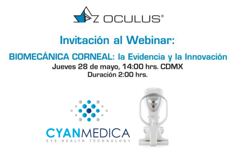 Webinar: Biomecánica Corneal: La evidencia y la innovación