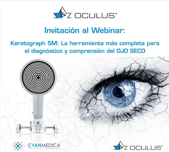 Webinar Keratograph 5M: La herramienta más completa para el diagnóstico y comprensión del OJO SECO