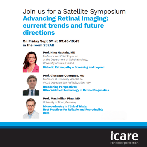 Satellite Symposium Euretina 2025 (iCare)
